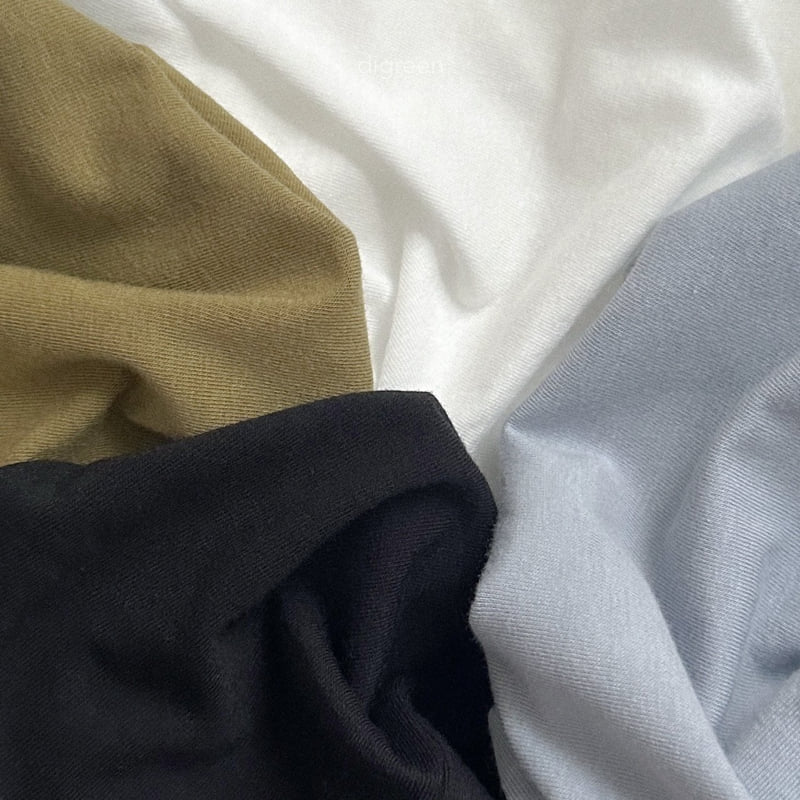 Digreen - Korean Children Fashion - #childofig - Glutinous Rice Turtleneck Tee - 3