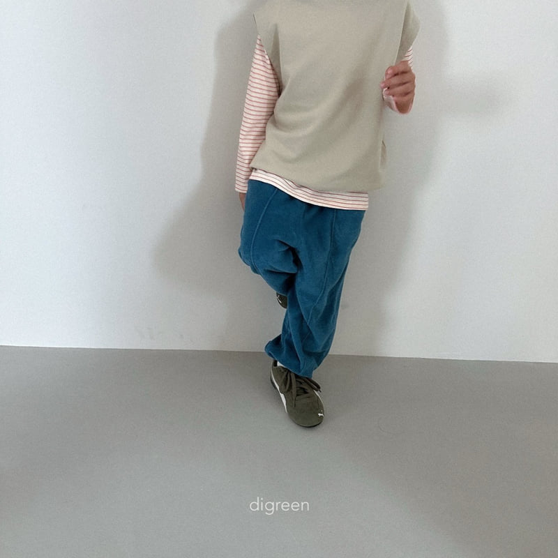 Digreen - Korean Children Fashion - #childofig - Terry Jogger Pants - 10