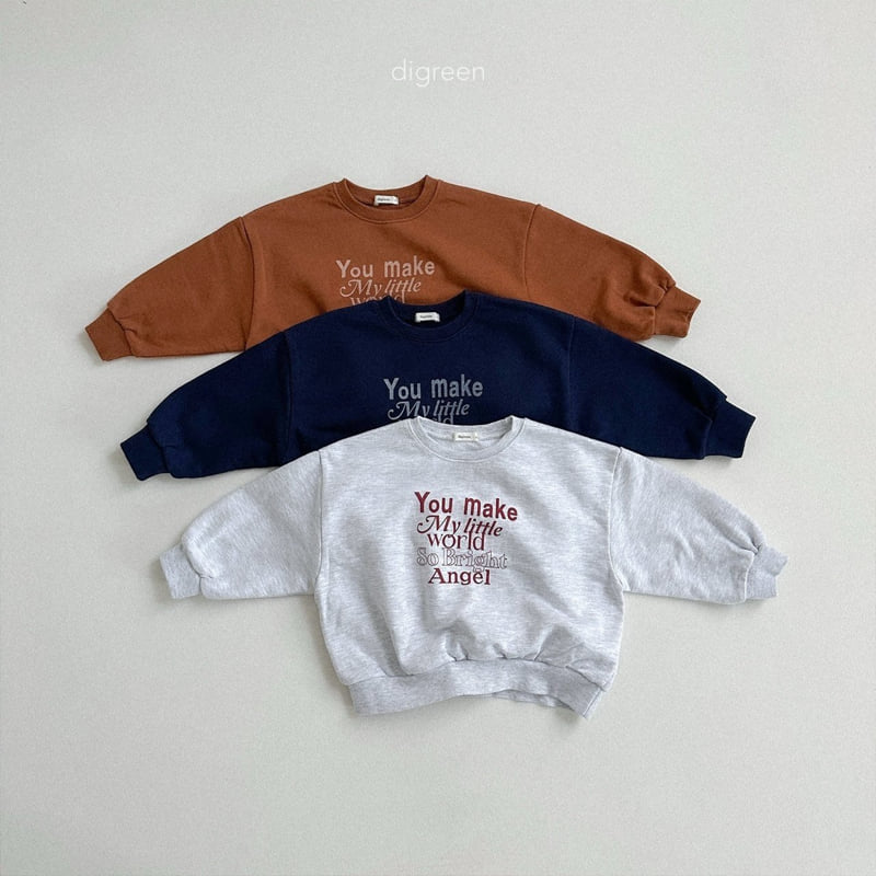 Digreen - Korean Children Fashion - #childofig - Angel Sweatshirt