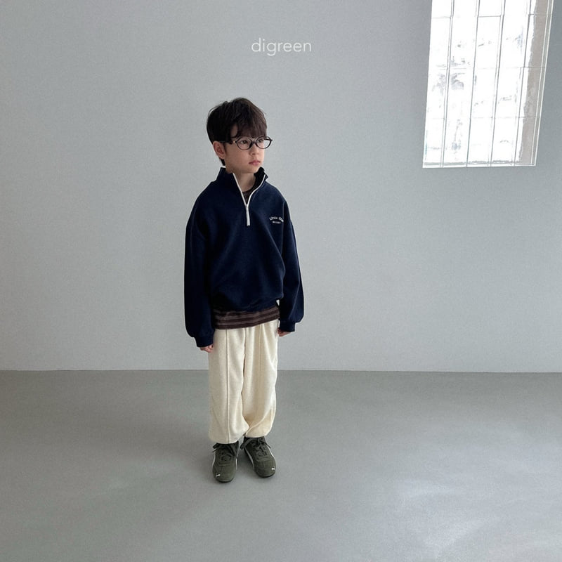 Digreen - Korean Children Fashion - #childofig - Little Half Zip-up - 12