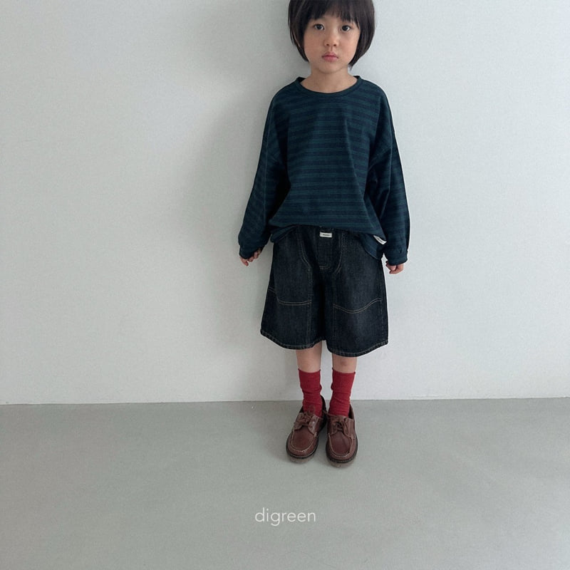 Digreen - Korean Children Fashion - #childrensboutique - Tan Black Set - 9