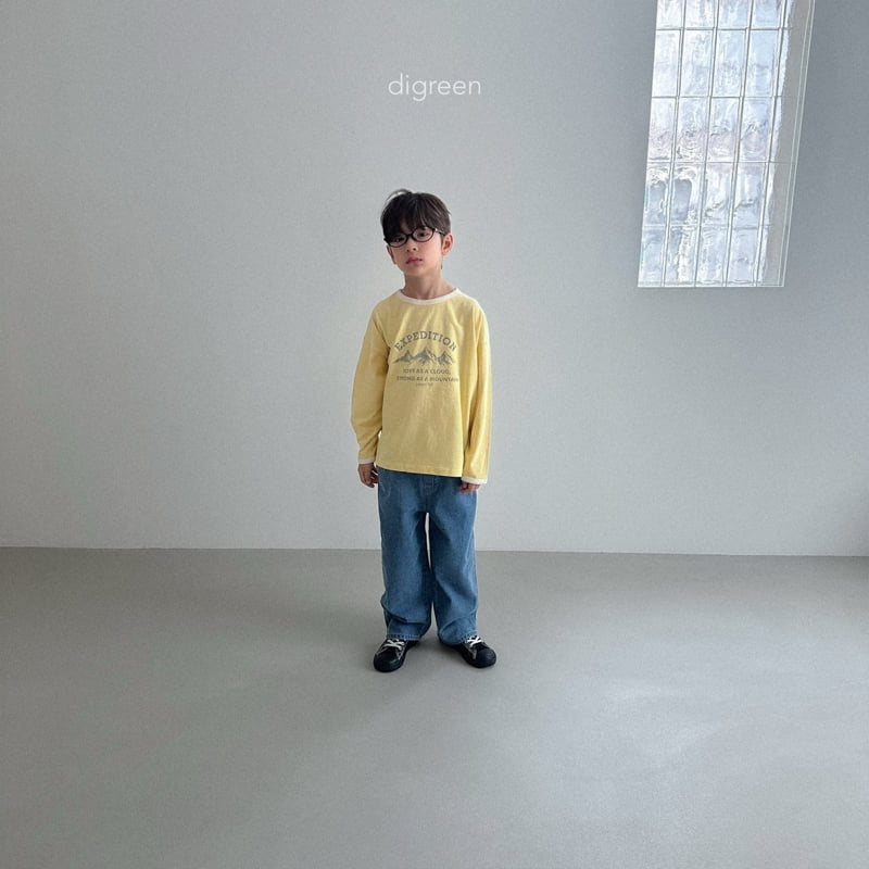 Digreen - Korean Children Fashion - #childrensboutique - Mountain Tee - 11