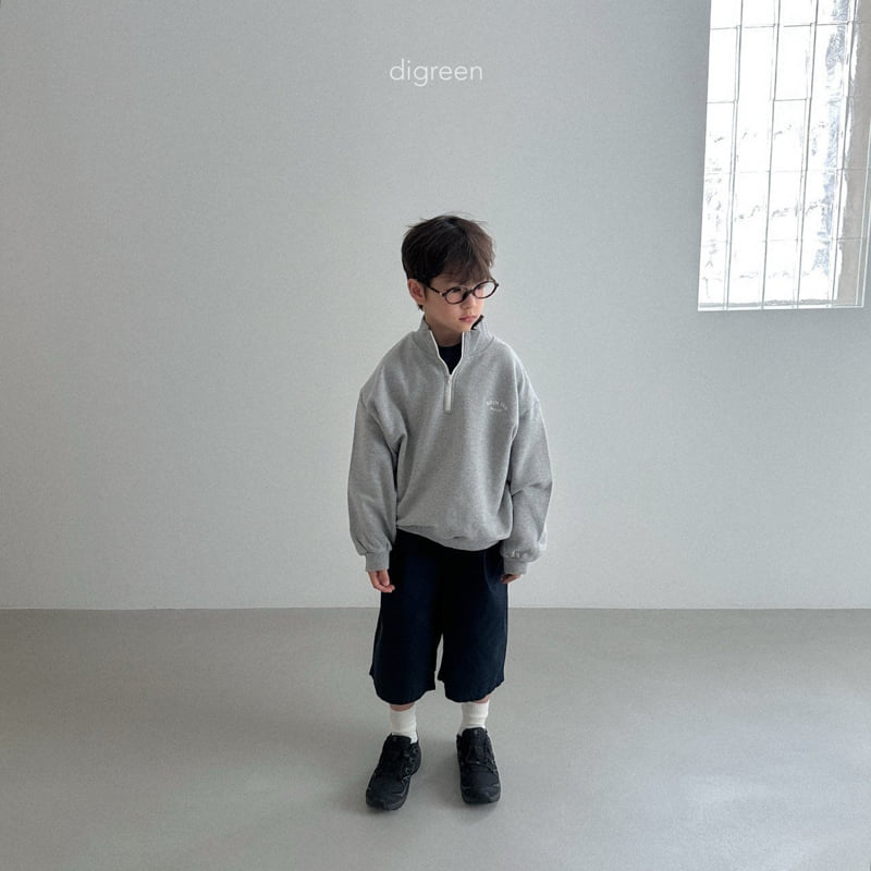 Digreen - Korean Children Fashion - #designkidswear - Cotton Pintuck Bermuda Pants - 10