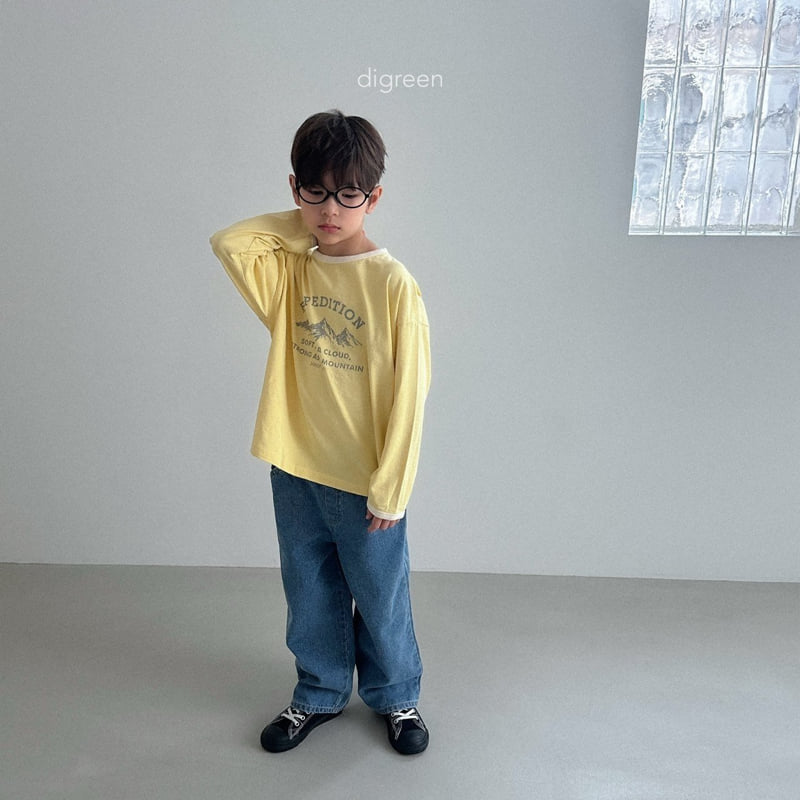 Digreen - Korean Children Fashion - #designkidswear - Mountain Tee - 12