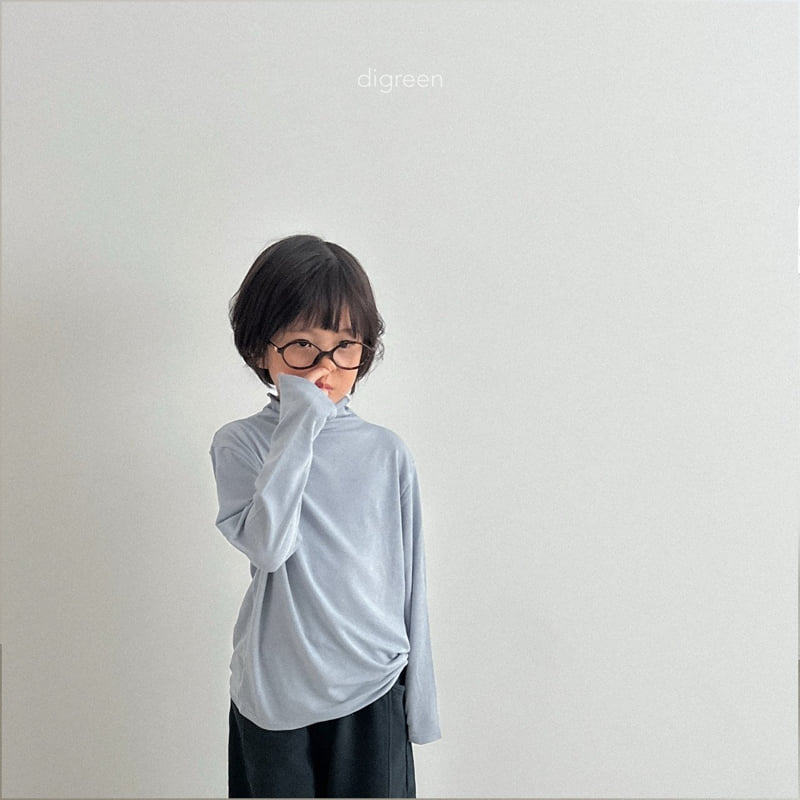 Digreen - Korean Children Fashion - #discoveringself - Glutinous Rice Turtleneck Tee - 6