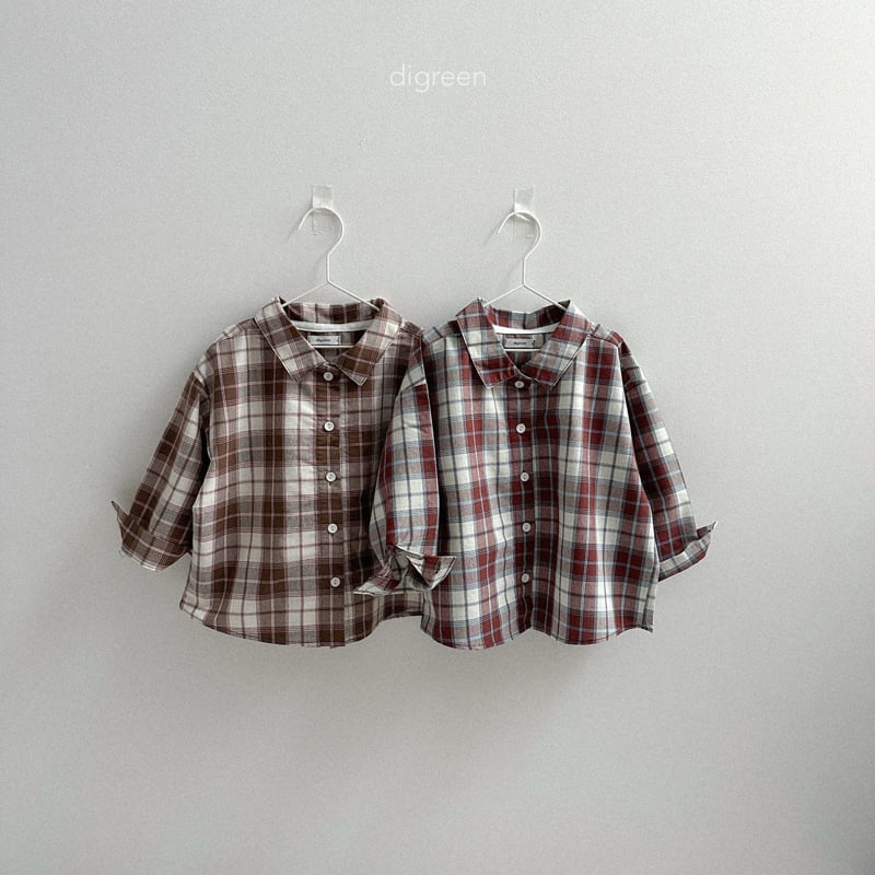 Digreen - Korean Children Fashion - #discoveringself - Poche Shirt