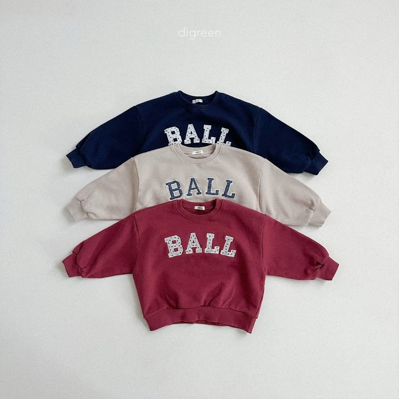 Digreen - Korean Children Fashion - #discoveringself - Ball Sweatshirt