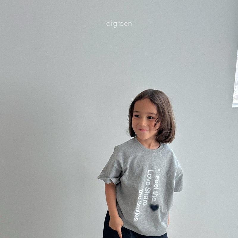 Digreen - Korean Children Fashion - #fashionkids - Loveshare Tee - 6