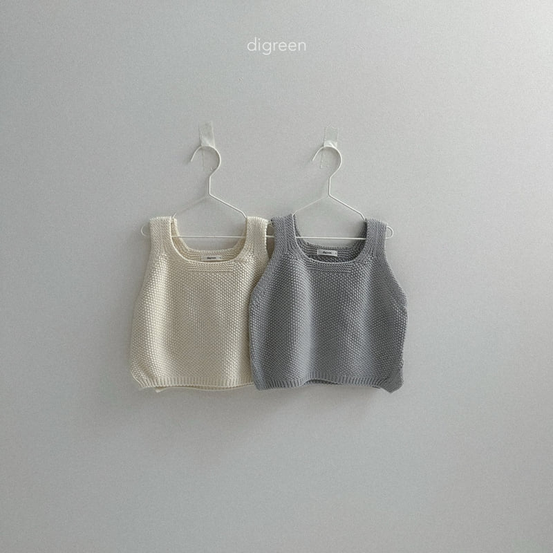 Digreen - Korean Children Fashion - #discoveringself - Button Vest - 4