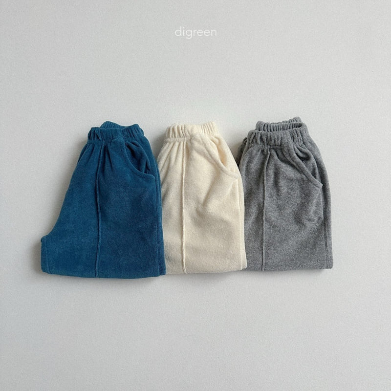 Digreen - Korean Children Fashion - #fashionkids - Terry Jogger Pants