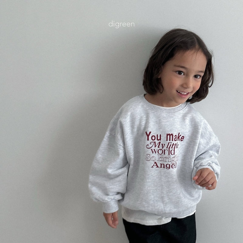 Digreen - Korean Children Fashion - #fashionkids - Angel Sweatshirt - 5