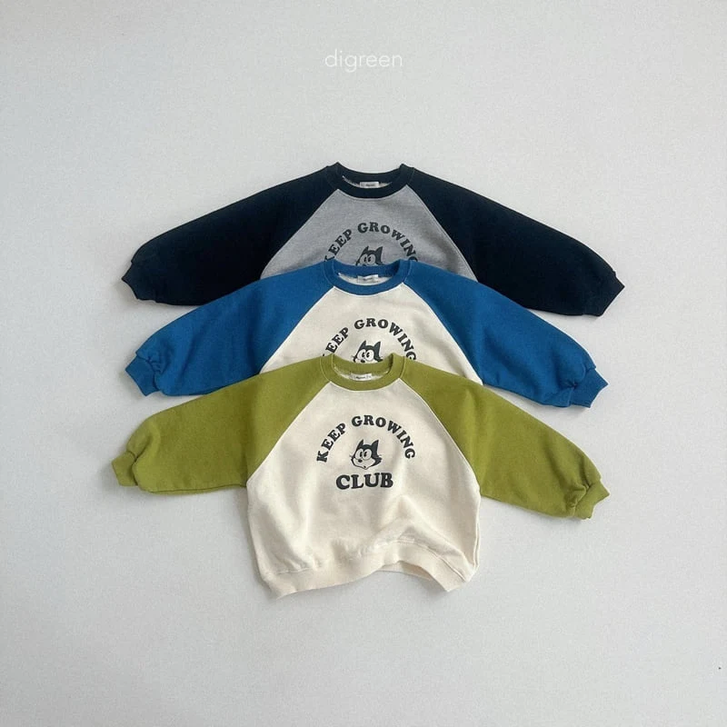 Digreen - Korean Children Fashion - #kidsshorts - Growing Sweatshirt