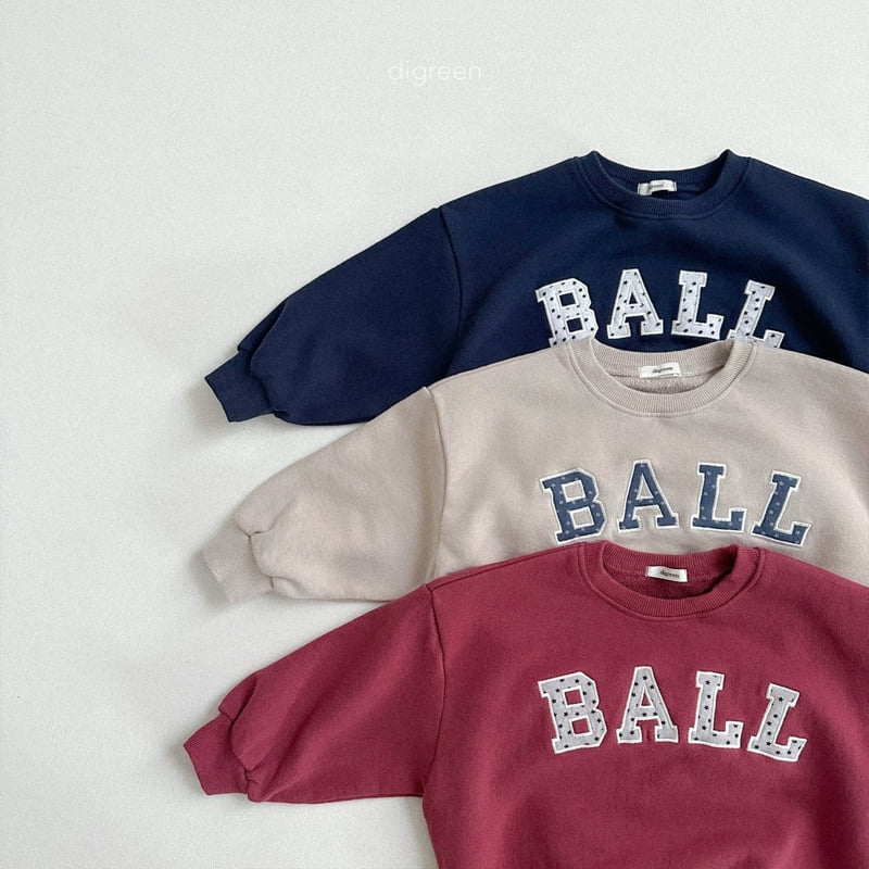 Digreen - Korean Children Fashion - #kidsshorts - Ball Sweatshirt - 3