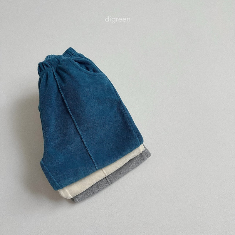 Digreen - Korean Children Fashion - #kidsstore - Terry Jogger Pants - 3