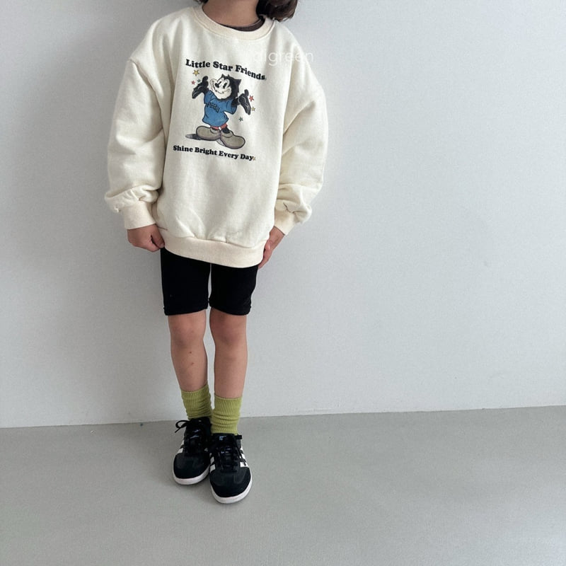 Digreen - Korean Children Fashion - #kidsstore - Nyangstar Sweatshirt - 9