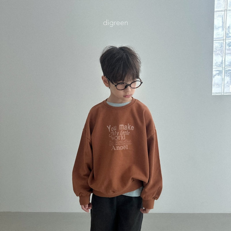 Digreen - Korean Children Fashion - #kidsstore - Angel Sweatshirt - 7