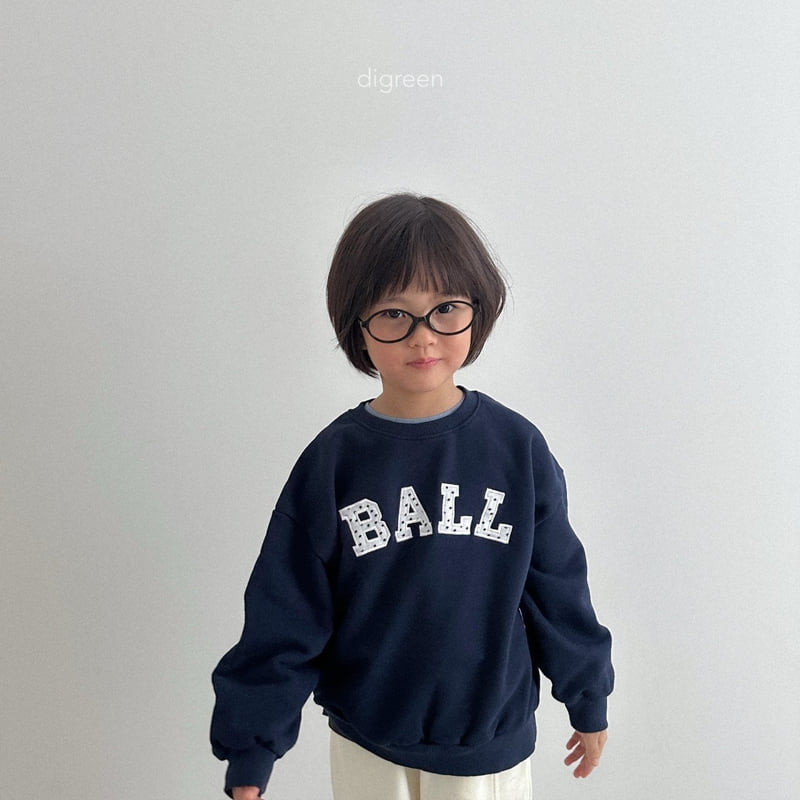 Digreen - Korean Children Fashion - #kidsshorts - Ball Sweatshirt - 4