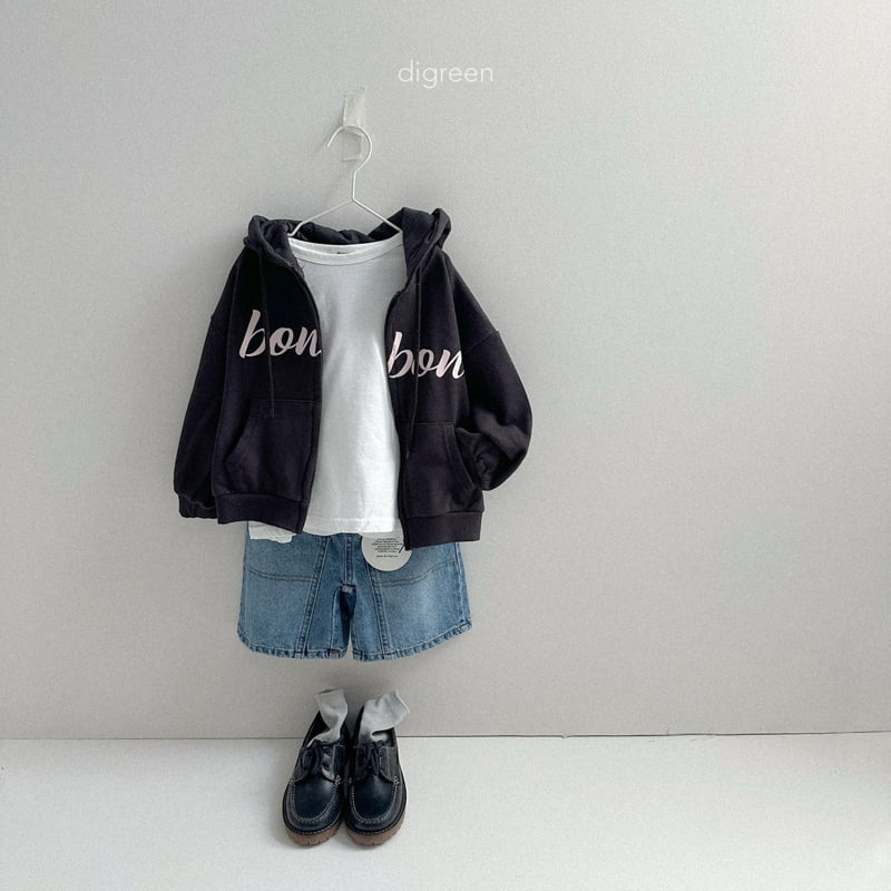 Digreen - Korean Children Fashion - #kidzfashiontrend - Bongbong Hoodie Zip-up - 8