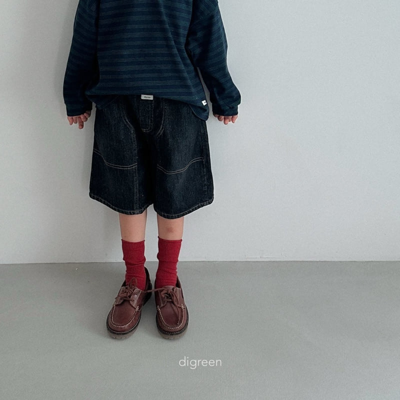 Digreen - Korean Children Fashion - #kidzfashiontrend - Milo Bermuda Pants - 9