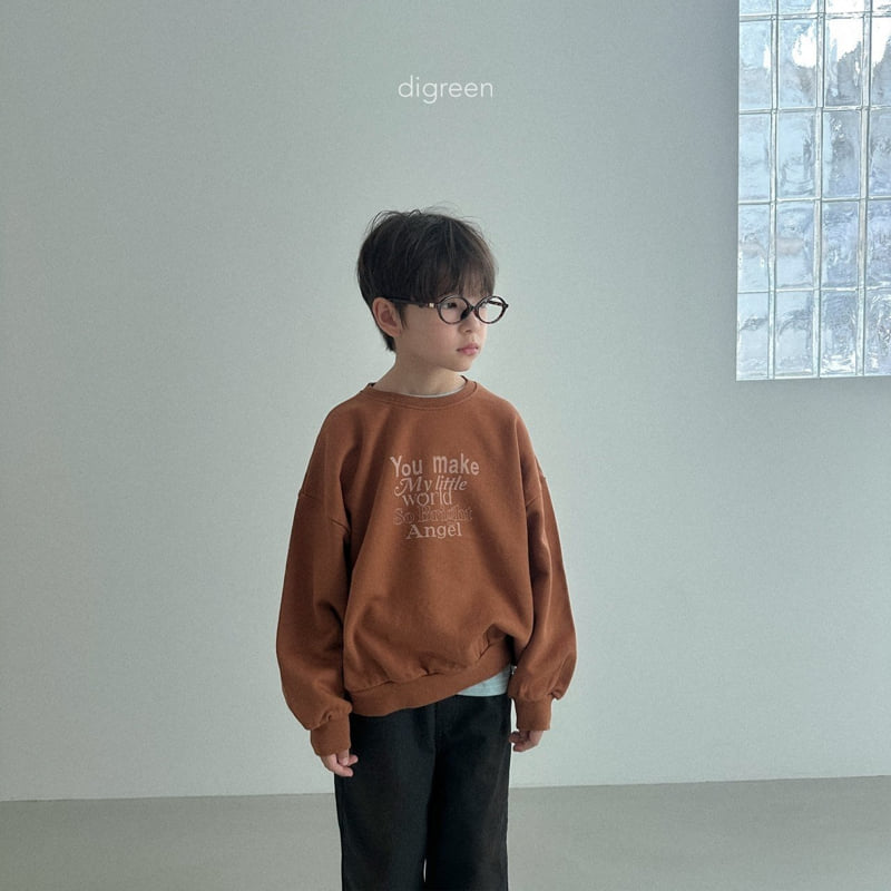 Digreen - Korean Children Fashion - #kidzfashiontrend - Angel Sweatshirt - 8