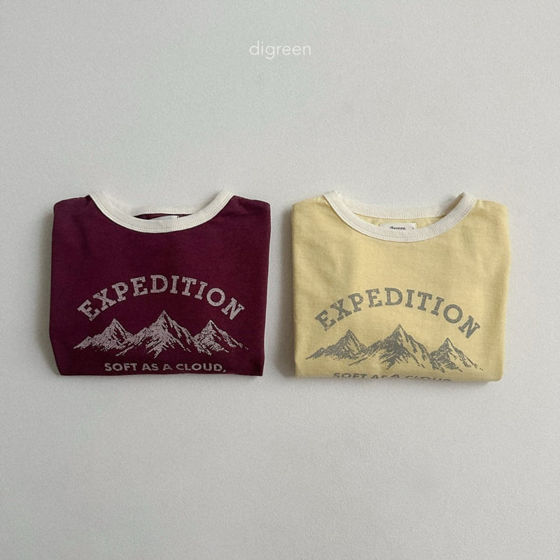 Digreen - Korean Children Fashion - #kidzfashiontrend - Mountain Tee