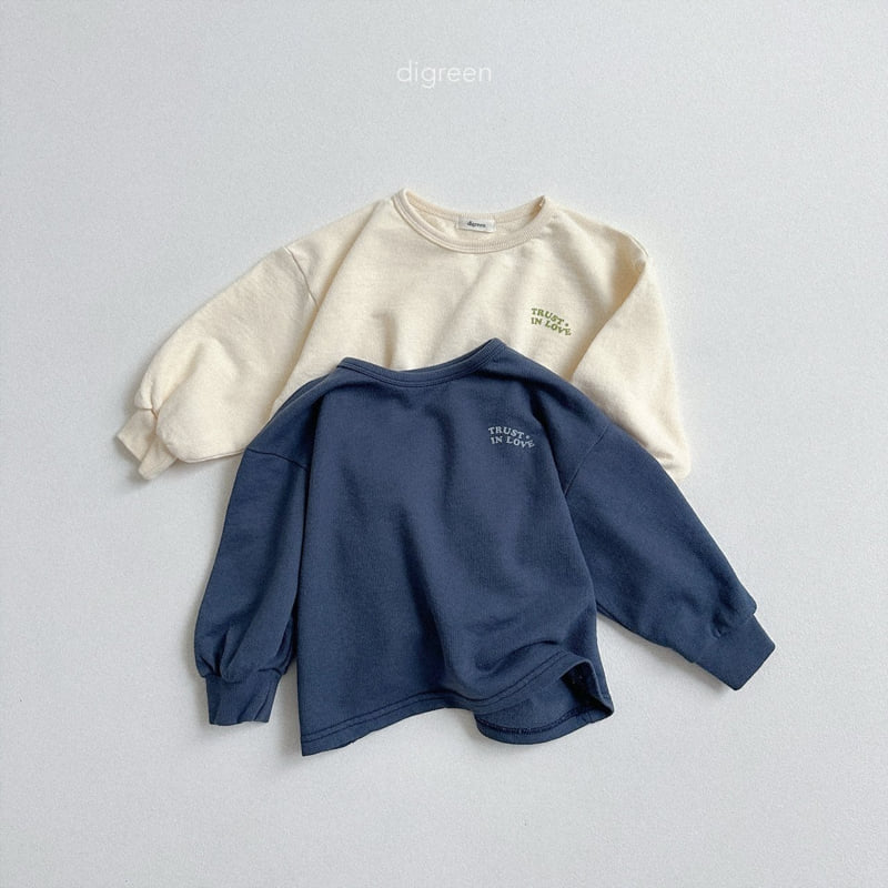 Digreen - Korean Children Fashion - #littlefashionista - Trust Sweatshirt