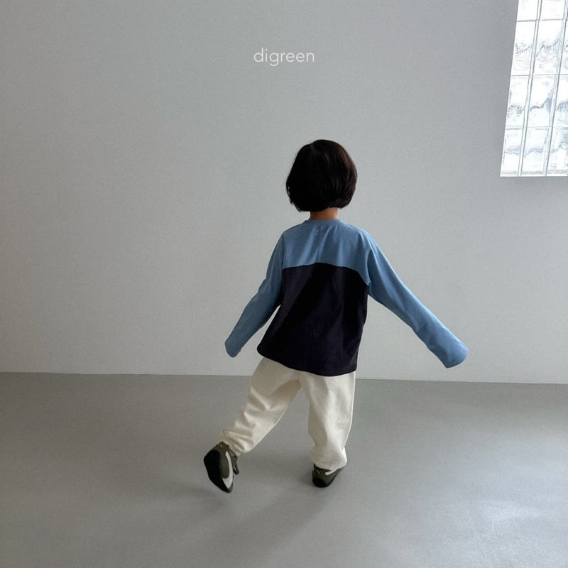 Digreen - Korean Children Fashion - #littlefashionista - Slit Raglan Tee - 6