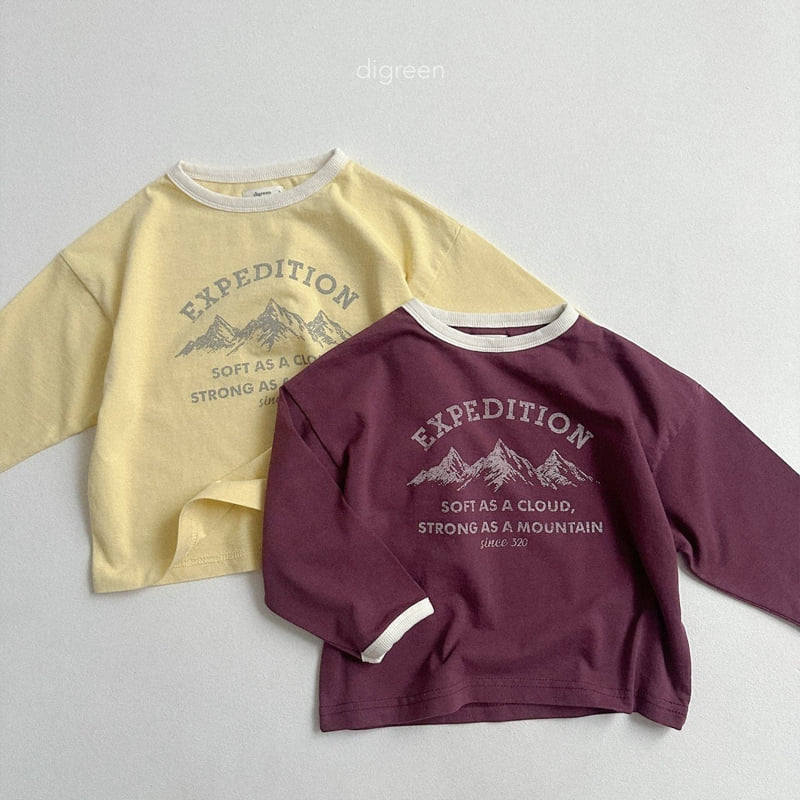 Digreen - Korean Children Fashion - #littlefashionista - Mountain Tee - 3