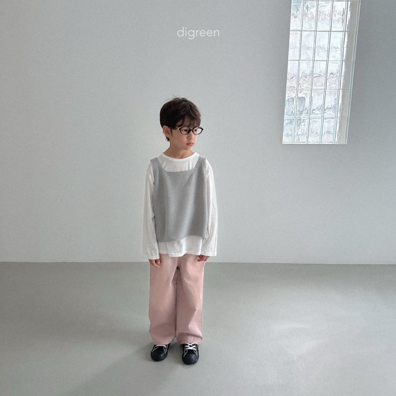 Digreen - Korean Children Fashion - #magicofchildhood - Button Vest - 10