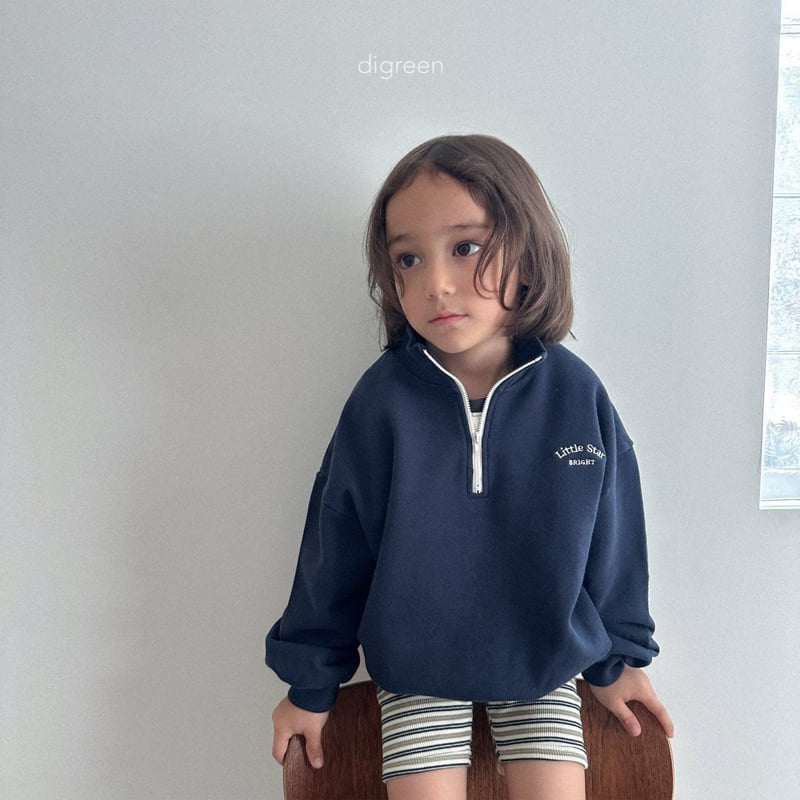 Digreen - Korean Children Fashion - #magicofchildhood - Little Half Zip-up - 6