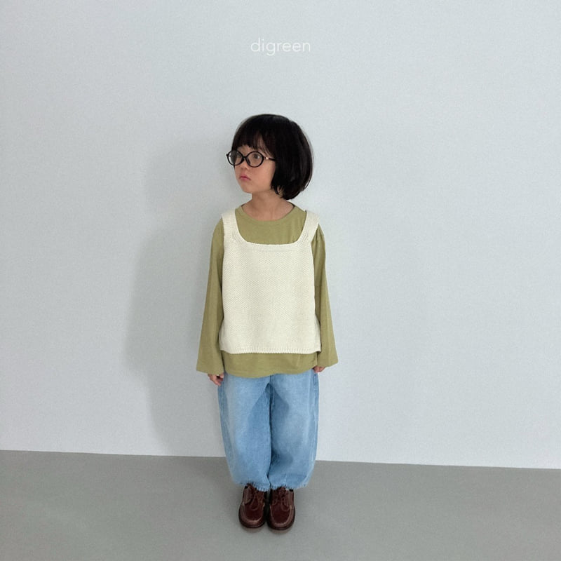Digreen - Korean Children Fashion - #minifashionista - Button Vest - 11