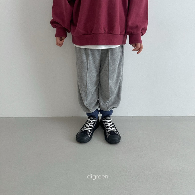 Digreen - Korean Children Fashion - #minifashionista - Terry Jogger Pants - 8