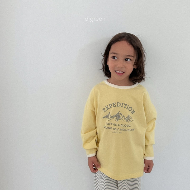 Digreen - Korean Children Fashion - #minifashionista - Mountain Tee - 5