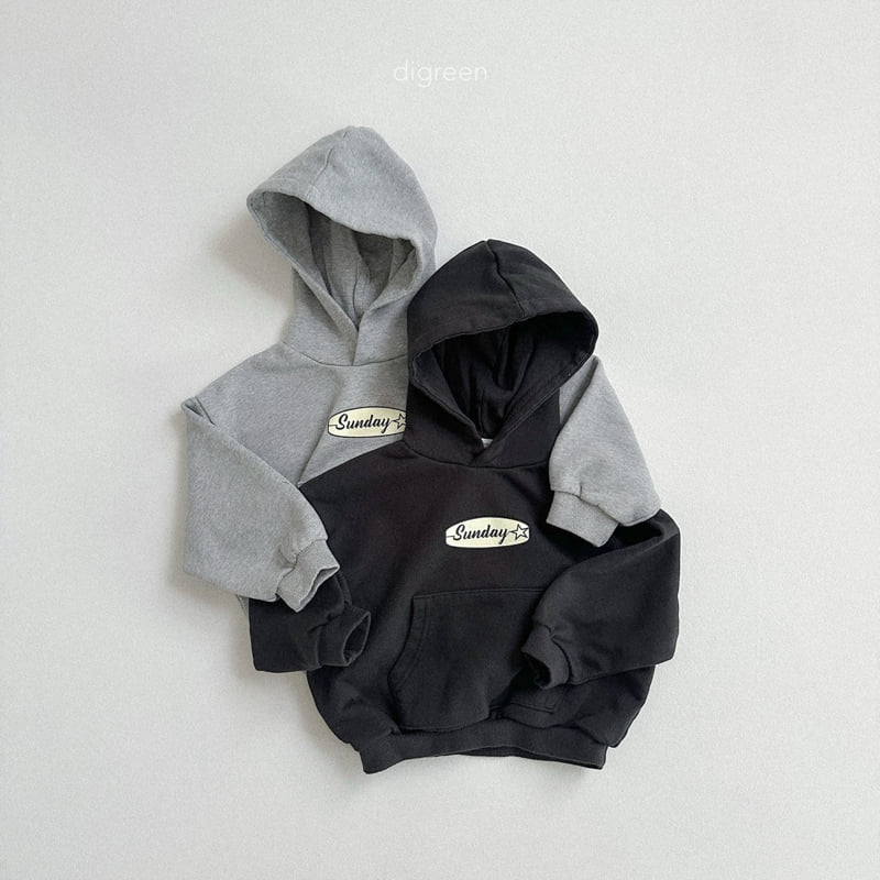 Digreen - Korean Children Fashion - #prettylittlegirls - Sunday Hoodie