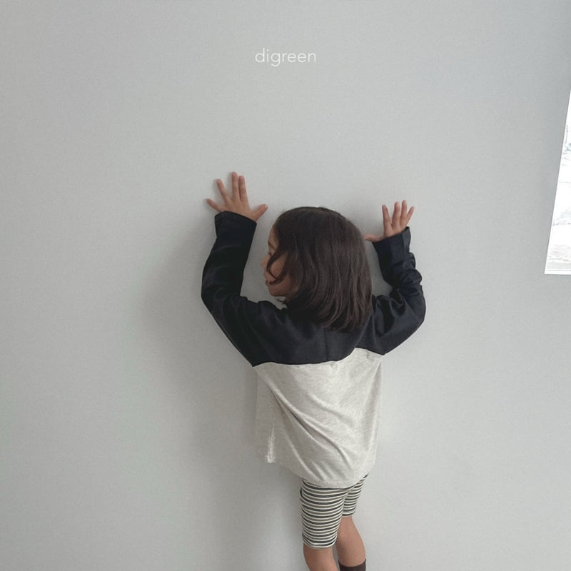 Digreen - Korean Children Fashion - #prettylittlegirls - Slit Raglan Tee - 9