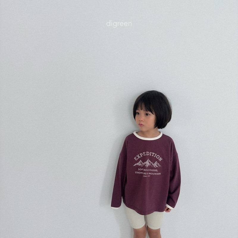 Digreen - Korean Children Fashion - #prettylittlegirls - Mountain Tee - 6