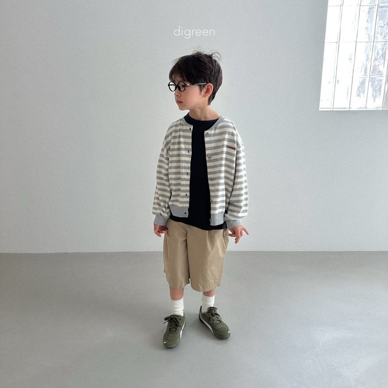Digreen - Korean Children Fashion - #stylishchildhood - Cotton Pintuck Bermuda Pants - 7