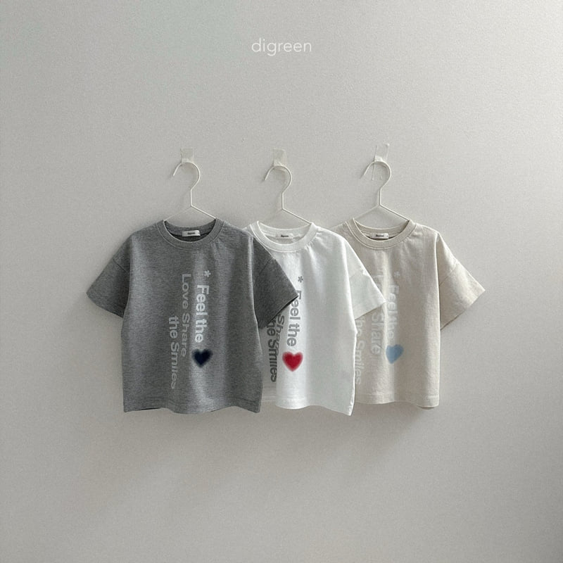 Digreen - Korean Children Fashion - #stylishchildhood - Loveshare Tee