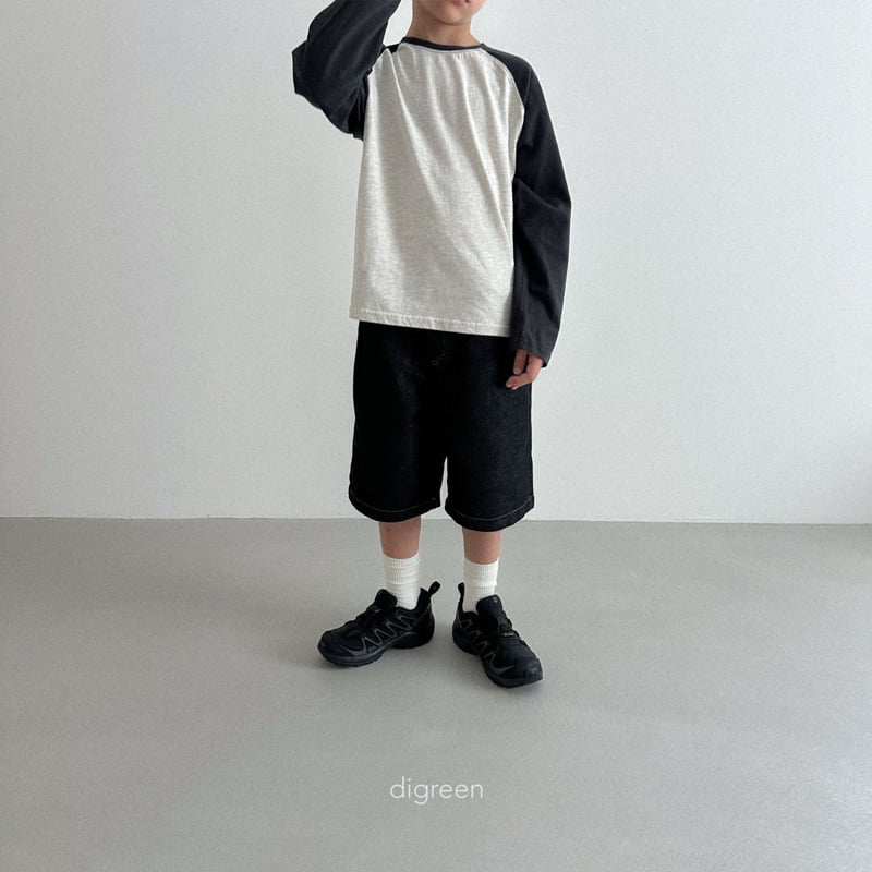 Digreen - Korean Children Fashion - #stylishchildhood - Slit Raglan Tee - 12