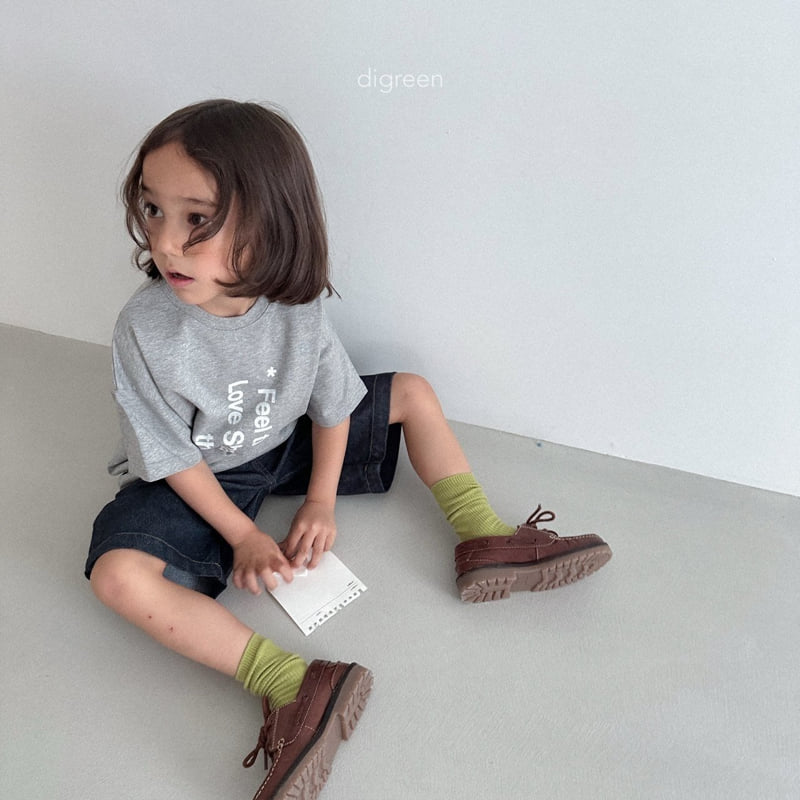 Digreen - Korean Children Fashion - #todddlerfashion - Light Green Set - 7