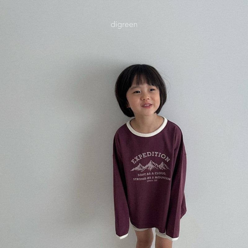 Digreen - Korean Children Fashion - #todddlerfashion - Mountain Tee - 7