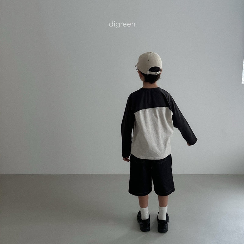 Digreen - Korean Children Fashion - #toddlerclothing - Slit Raglan Tee - 11