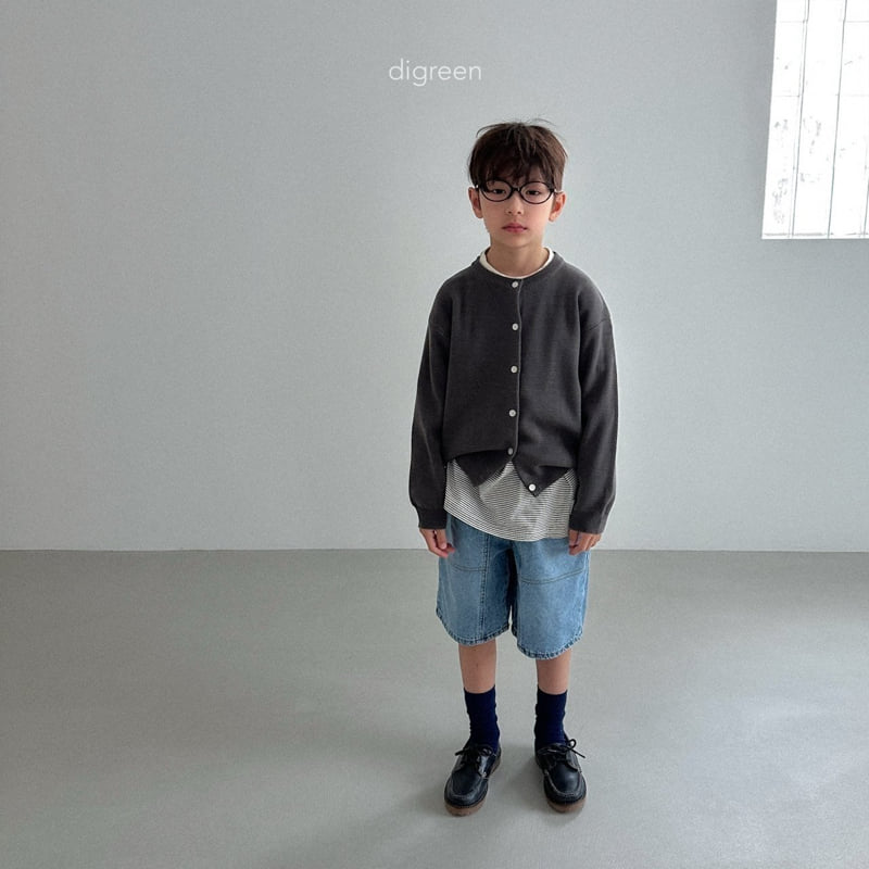 Digreen - Korean Children Fashion - #toddlerclothing - Cobalt Set - 7