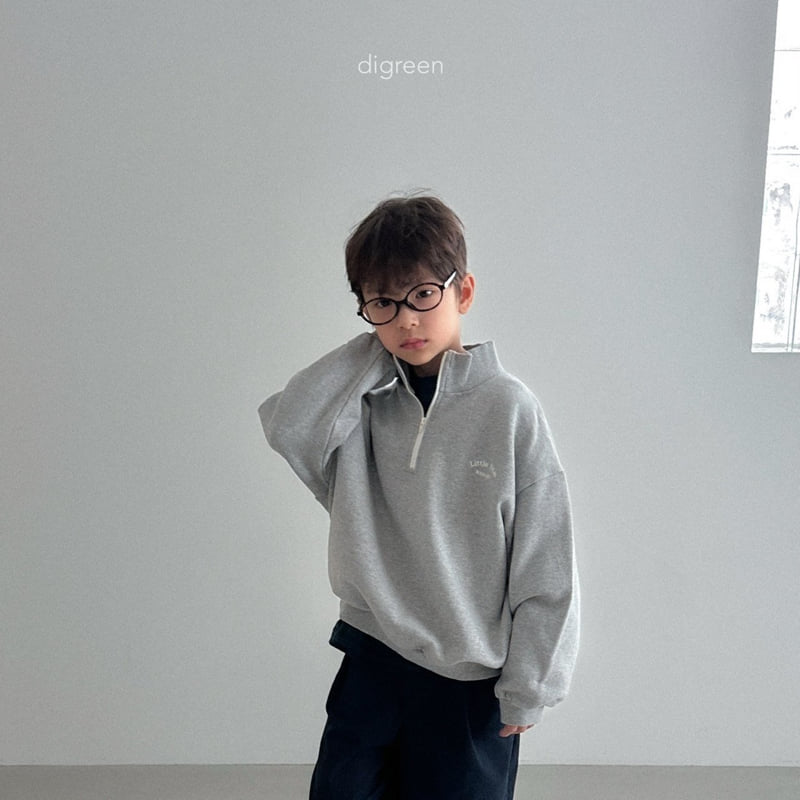 Digreen - Korean Children Fashion - #toddlerclothing - Little Half Zip-up - 10