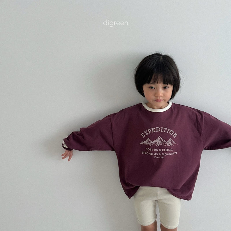 Digreen - Korean Children Fashion - #toddlerclothing - Mountain Tee - 8