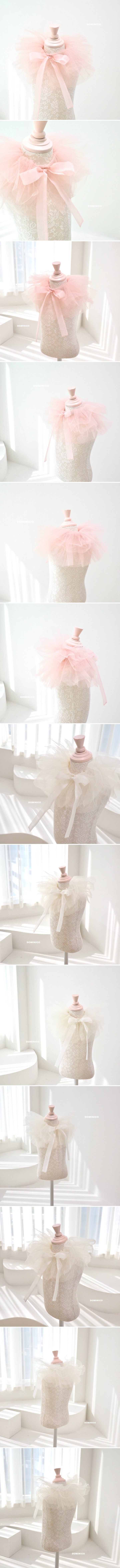 Dominico - Korean Children Fashion - #Kfashion4kids - Mesh Cape