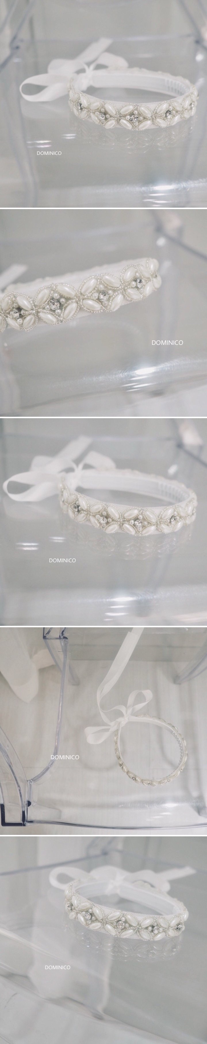 Dominico - Korean Children Fashion - #childrensboutique - Large Pearl Hairband