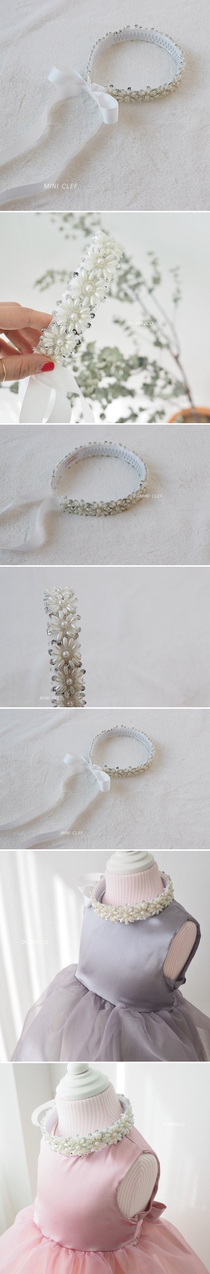 Dominico - Korean Children Fashion - #stylishchildhood - Flower Hairband