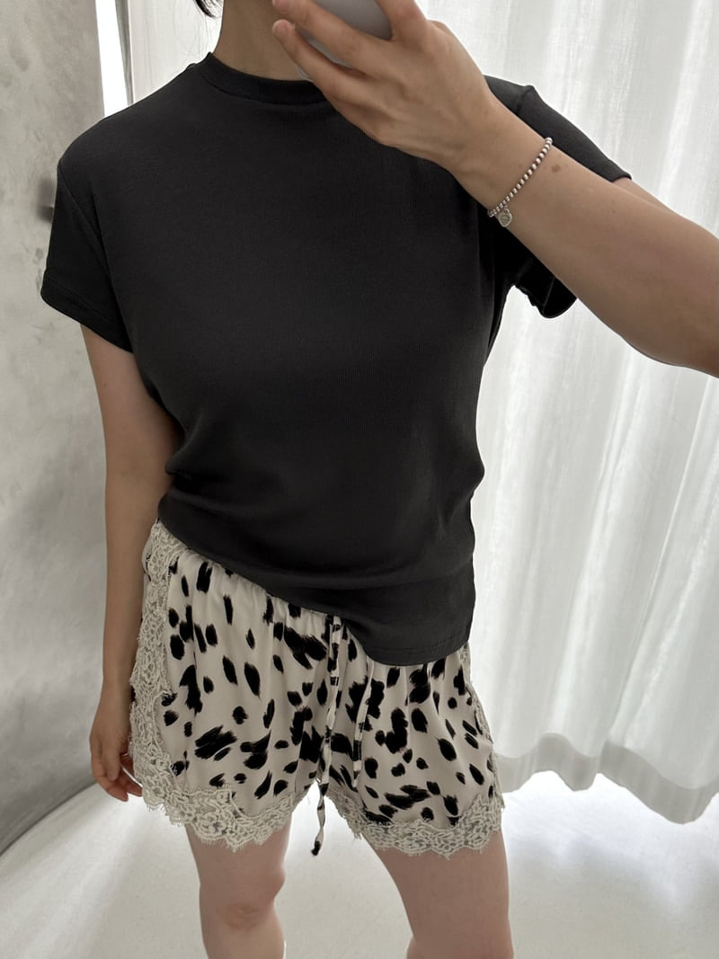 Dress U - Korean Women Fashion - #momslook - Tencel Ribbed Tee - 8