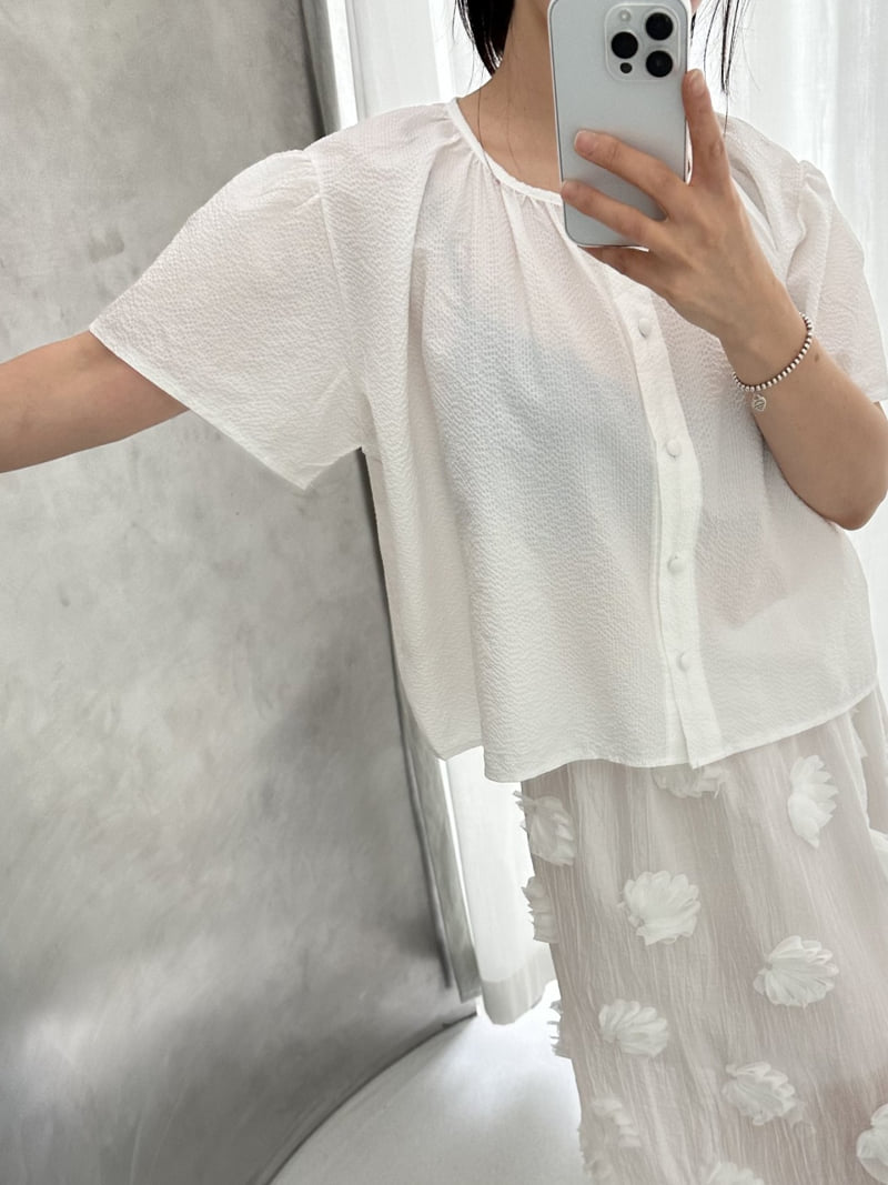 Dress U - Korean Women Fashion - #momslook - Ripple Balloon Blouse - 12